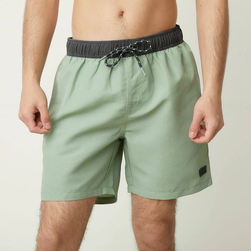 BEARCLIFF - Pantaloneta de baño Hombre Con forro Bearcliff