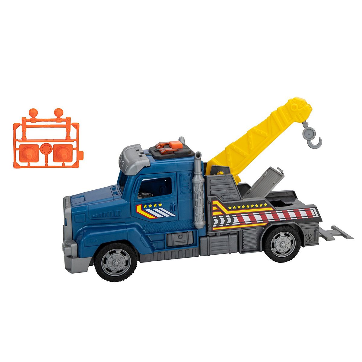  - Camión Grua de juguete, incluye accesorios 