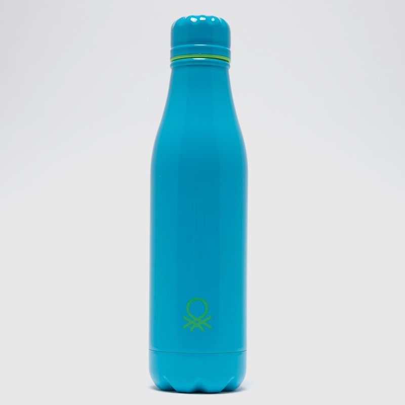 BENETTON - Termo Benetton: 500 ml Brillante Acero inoxidable