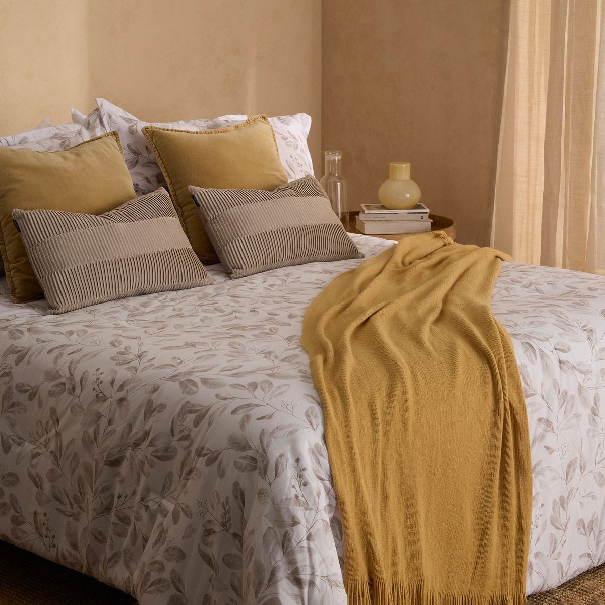 BASEMENT HOME - Edredón Polialgodón Gracia Doble, Queen y king