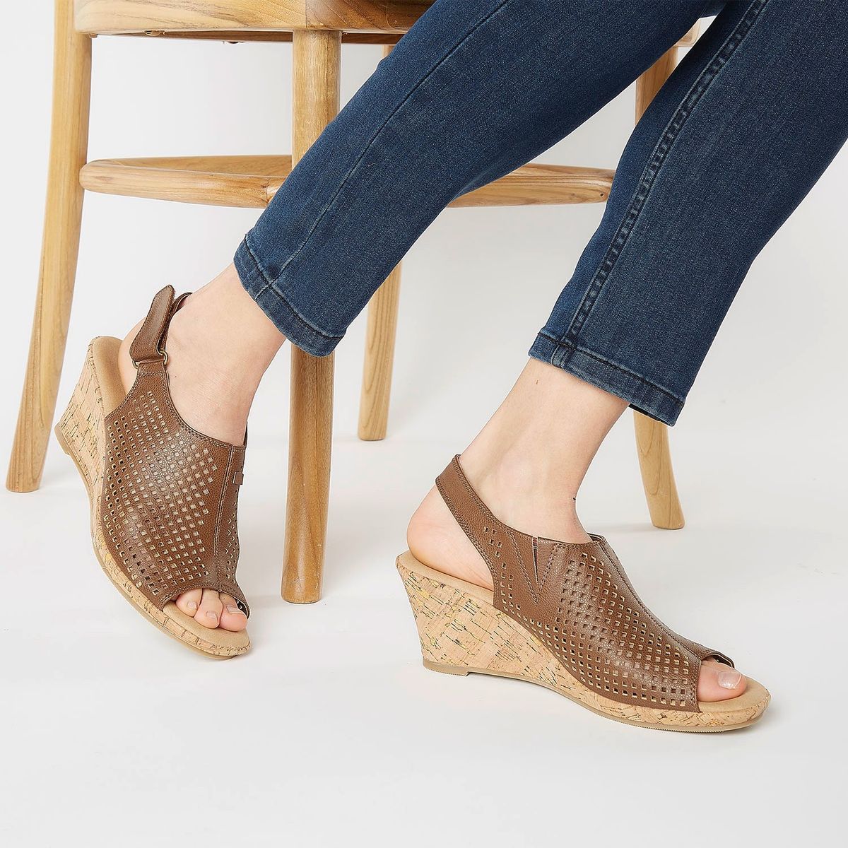 SOUTHLAND - Sandalias para Mujer con tacón corrido Itamy Southland