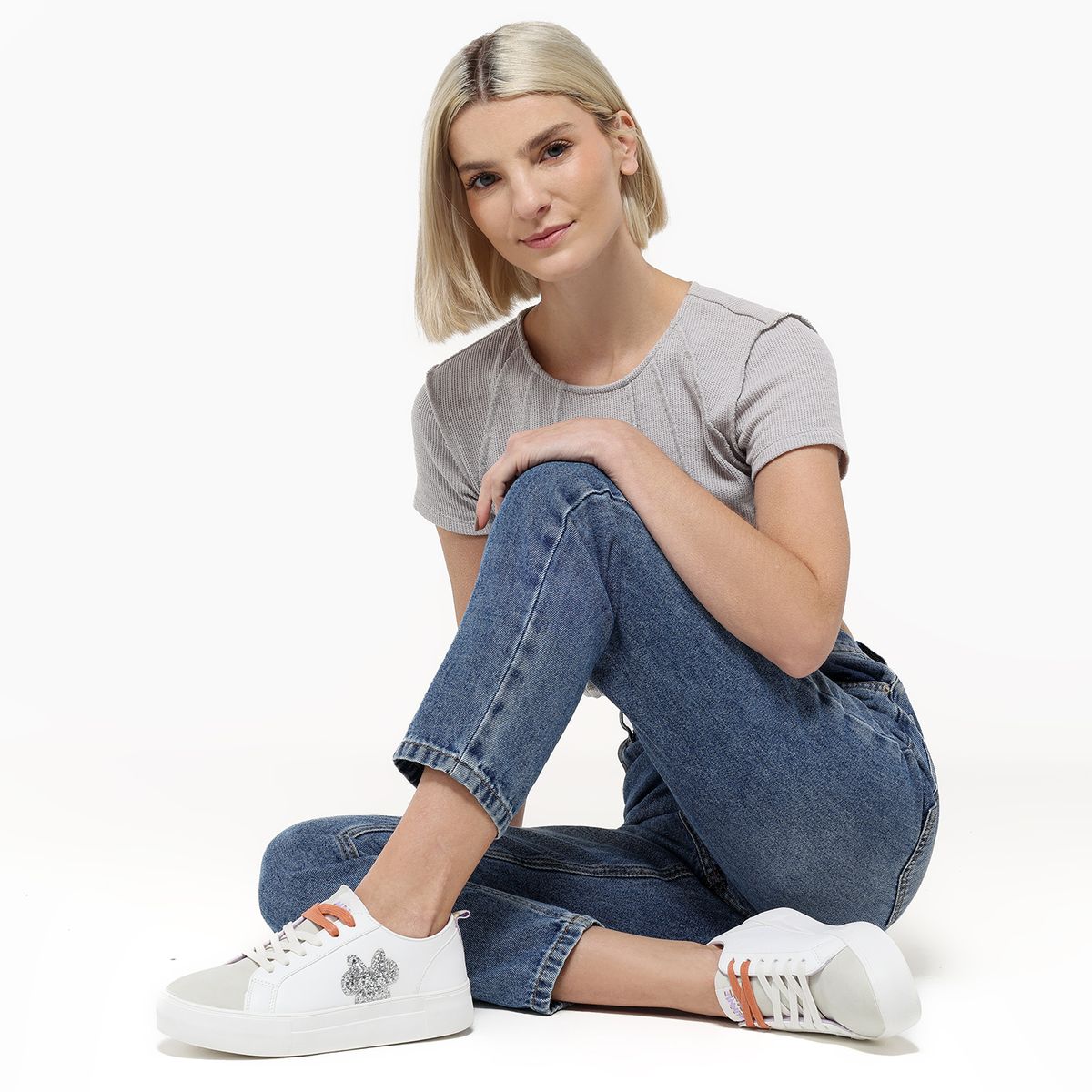 DISNEY - Tenis Disney Mujer Moda Begolmin  