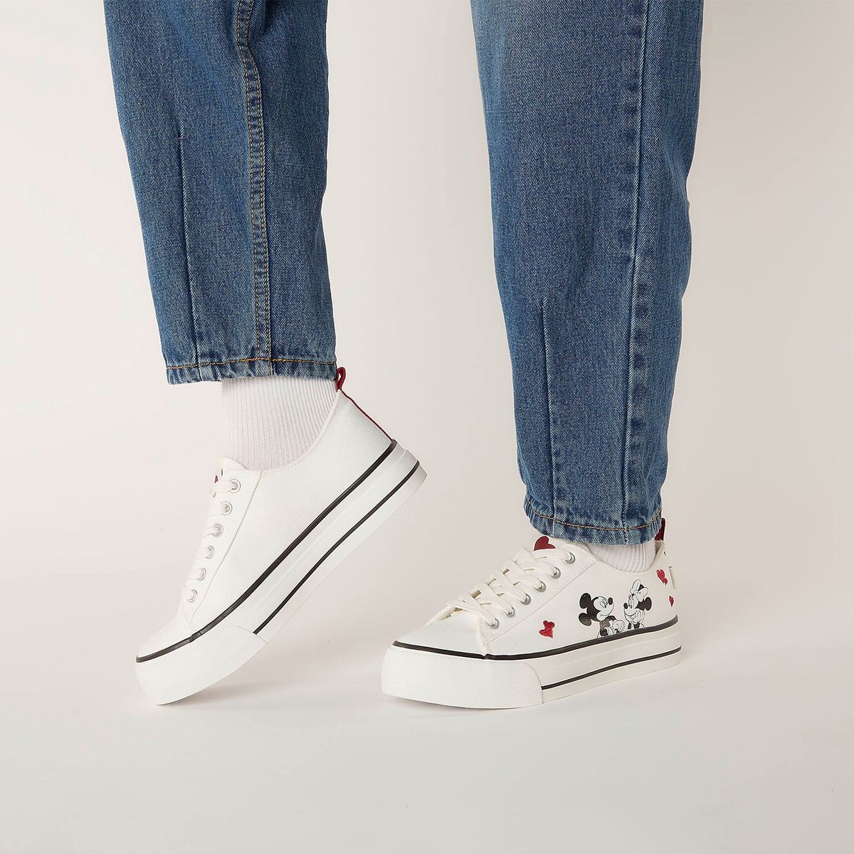 DISNEY - Tenis Disney para Mujer Moda Belowmin 