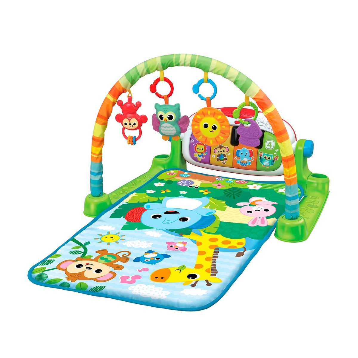 WINFUN - Gimnasio para bebé con Piano interactivo Winfun