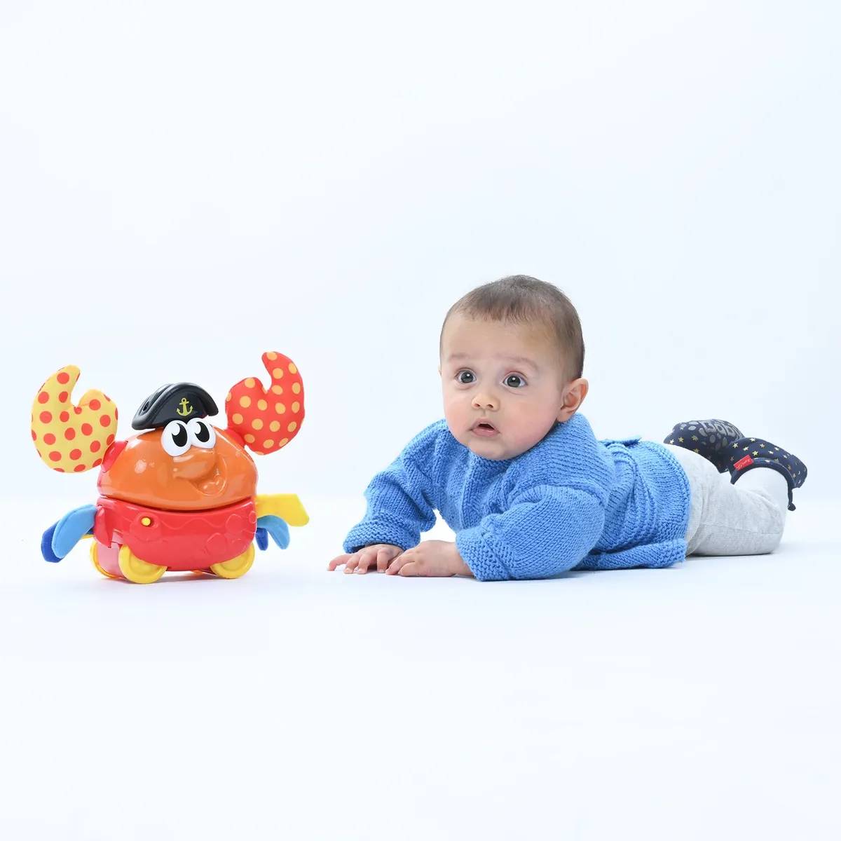 WINFUN - Cangrejo camina conmigo para bebe con sonido Winfun