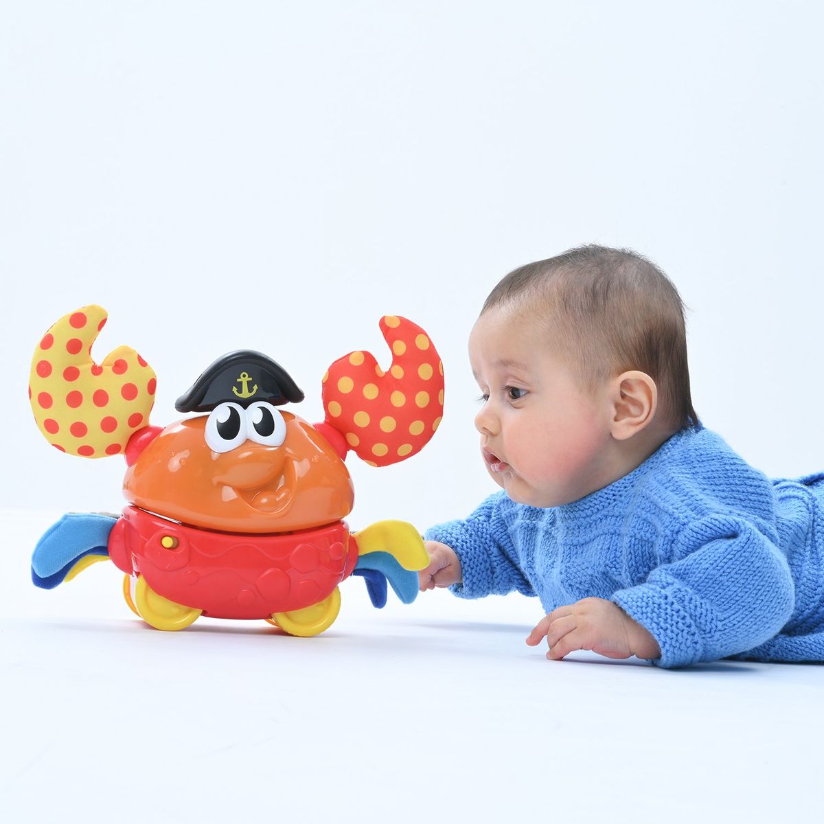 WINFUN - Cangrejo camina conmigo para bebe con sonido Winfun