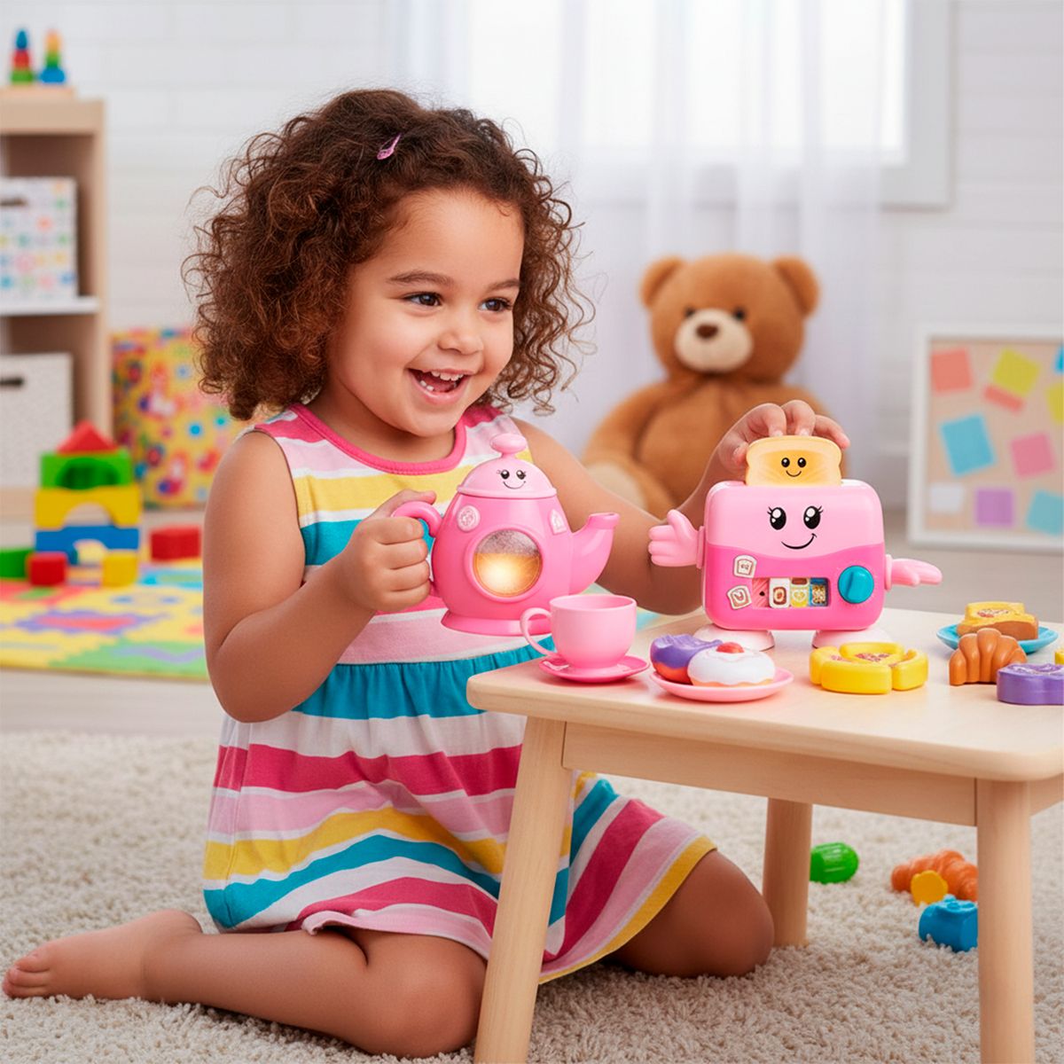 WINFUN - Juguete para bebé didáctico Winfun: Hora del desayuno 