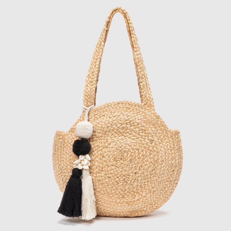 BASEMENT - Bolso BASEMENT Mujer de Paja