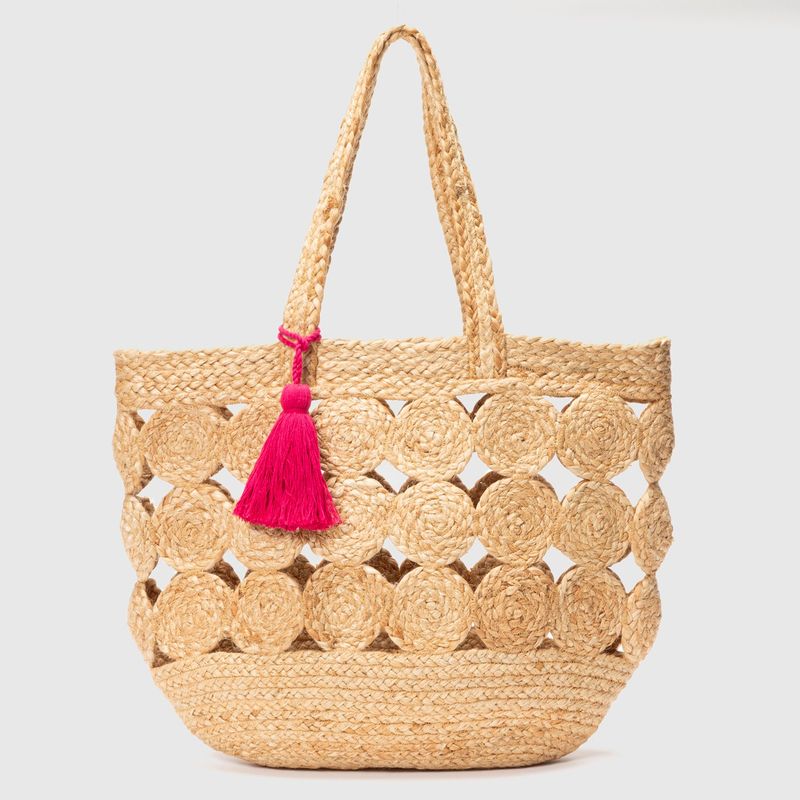 BASEMENT - Bolso BASEMENT Mujer de Paja