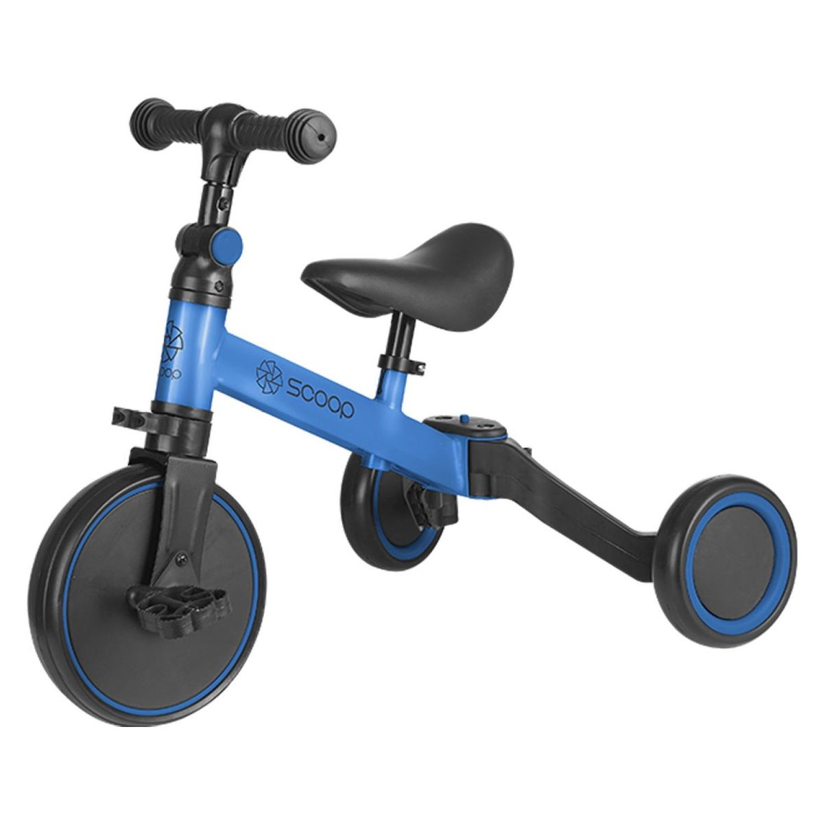 SCOOP - Triciclo Scoop:  3 en 1 Azul