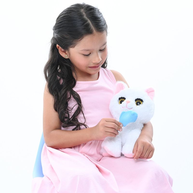  - Peluche de gato interactivo Fantastic pets. Incluye accesorios