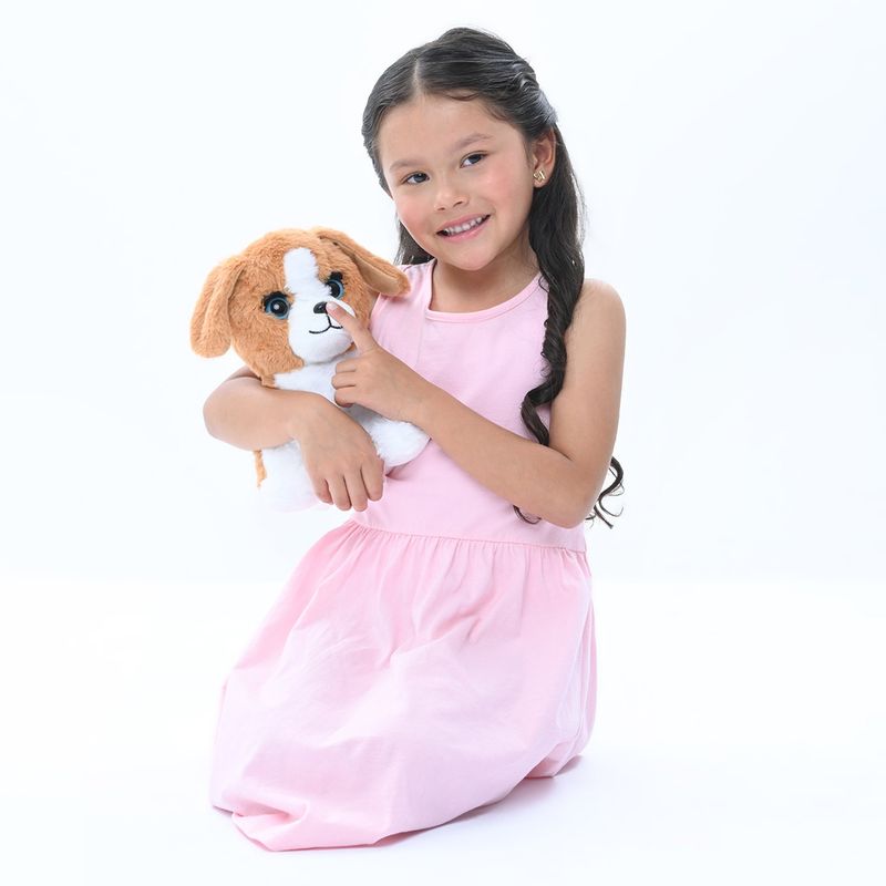  - Peluche de perro intereactivo Fantastic pets. Incluye accesorios