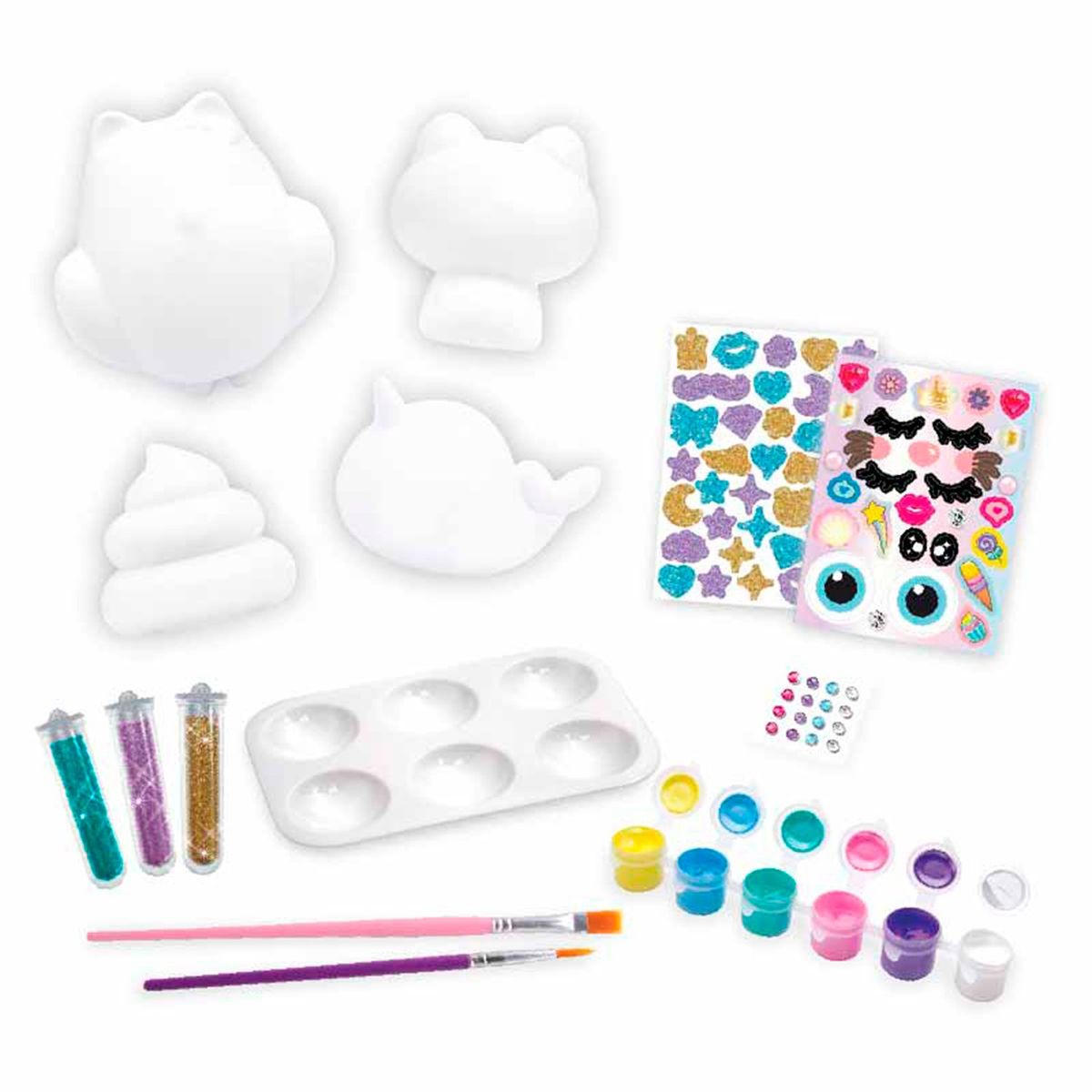  - Kit de pintura personaliza animalitos Squishy