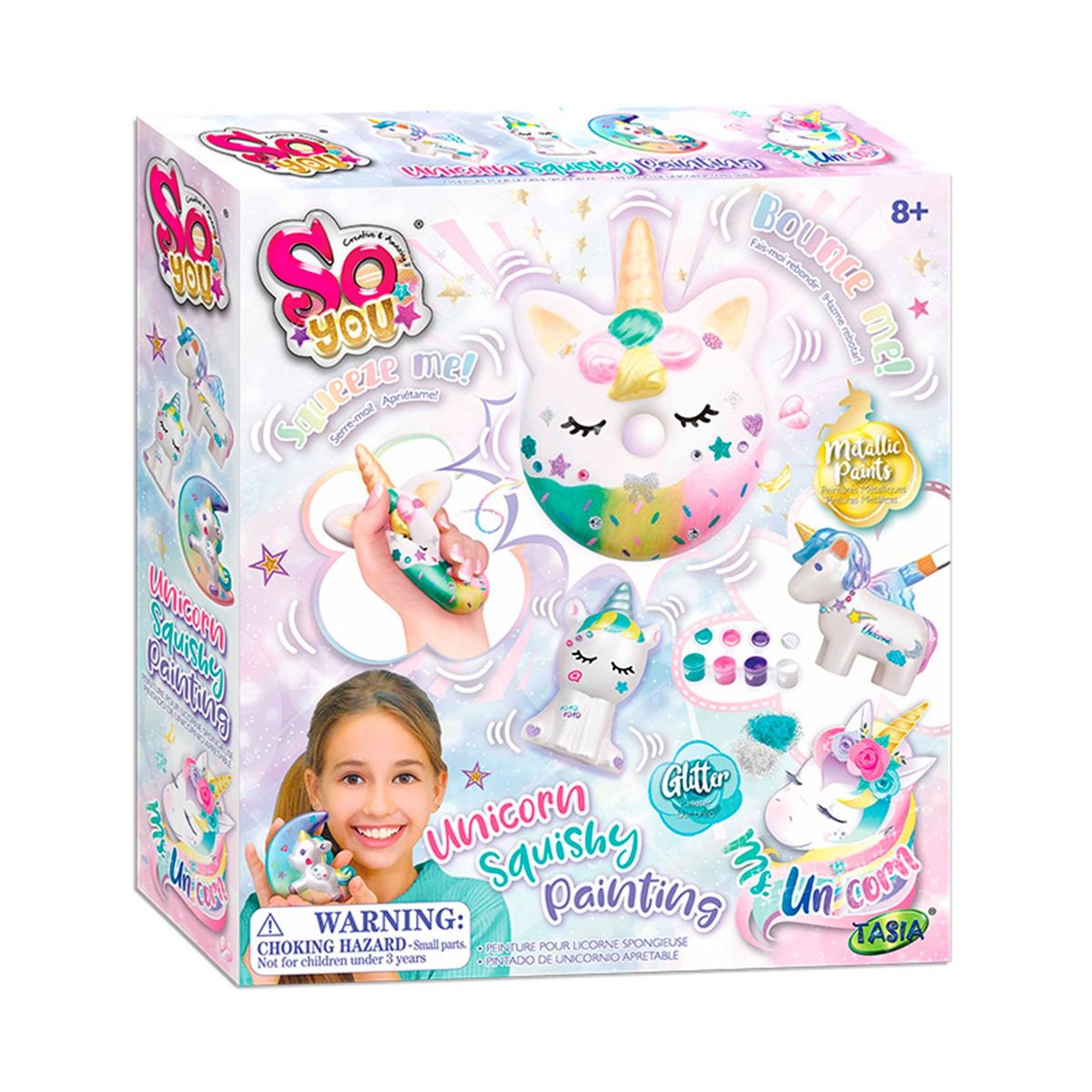  - Set de pintura Unicornio Squishy