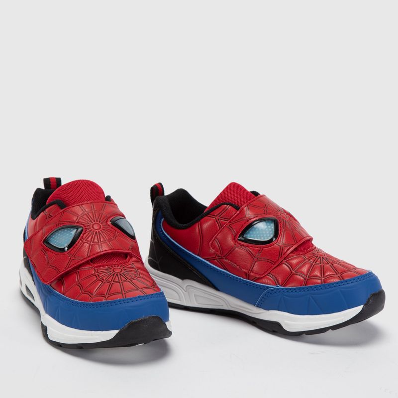 Tenis con luces Spider Man Marvel para Niño con Velcro MARVEL