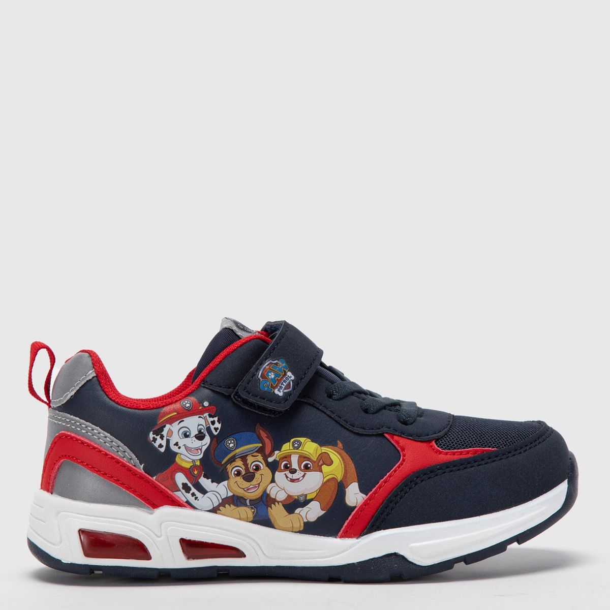 PAW PATROL - Tenis con luces Paw Patrol para Niño con Velcro