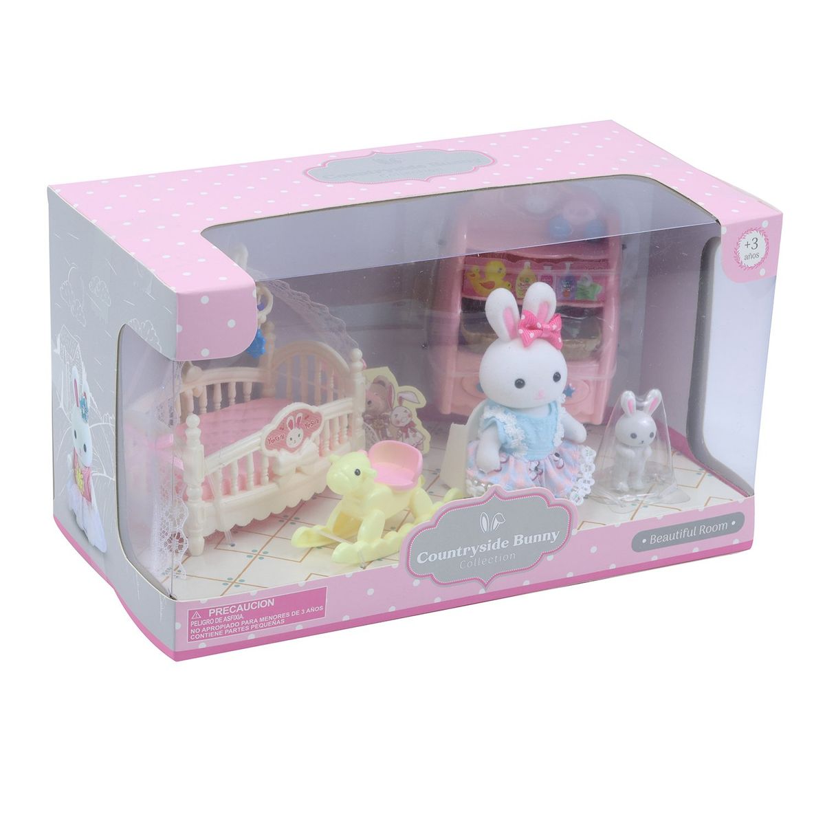 KIDS N PLAY - My Sweet Rabbit Bedroom 7Pcs