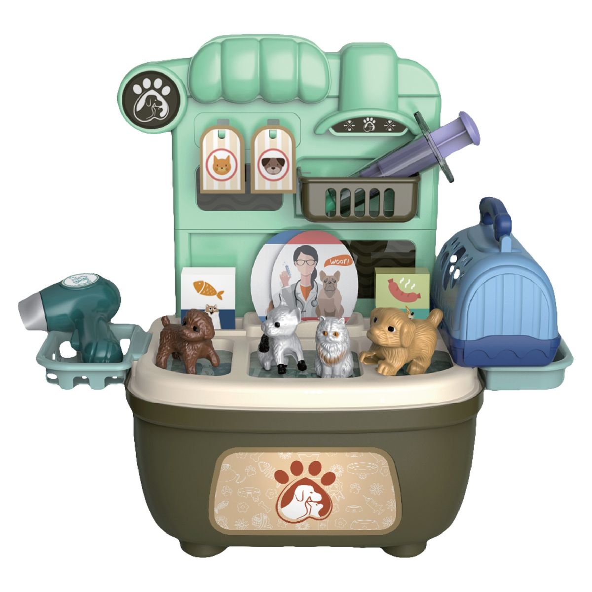 KIDS N PLAY - Set De Veterinaria 22Pcs