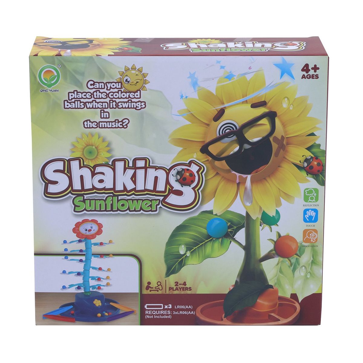  - Juego de mesa Flor bailarina atrapa la bola