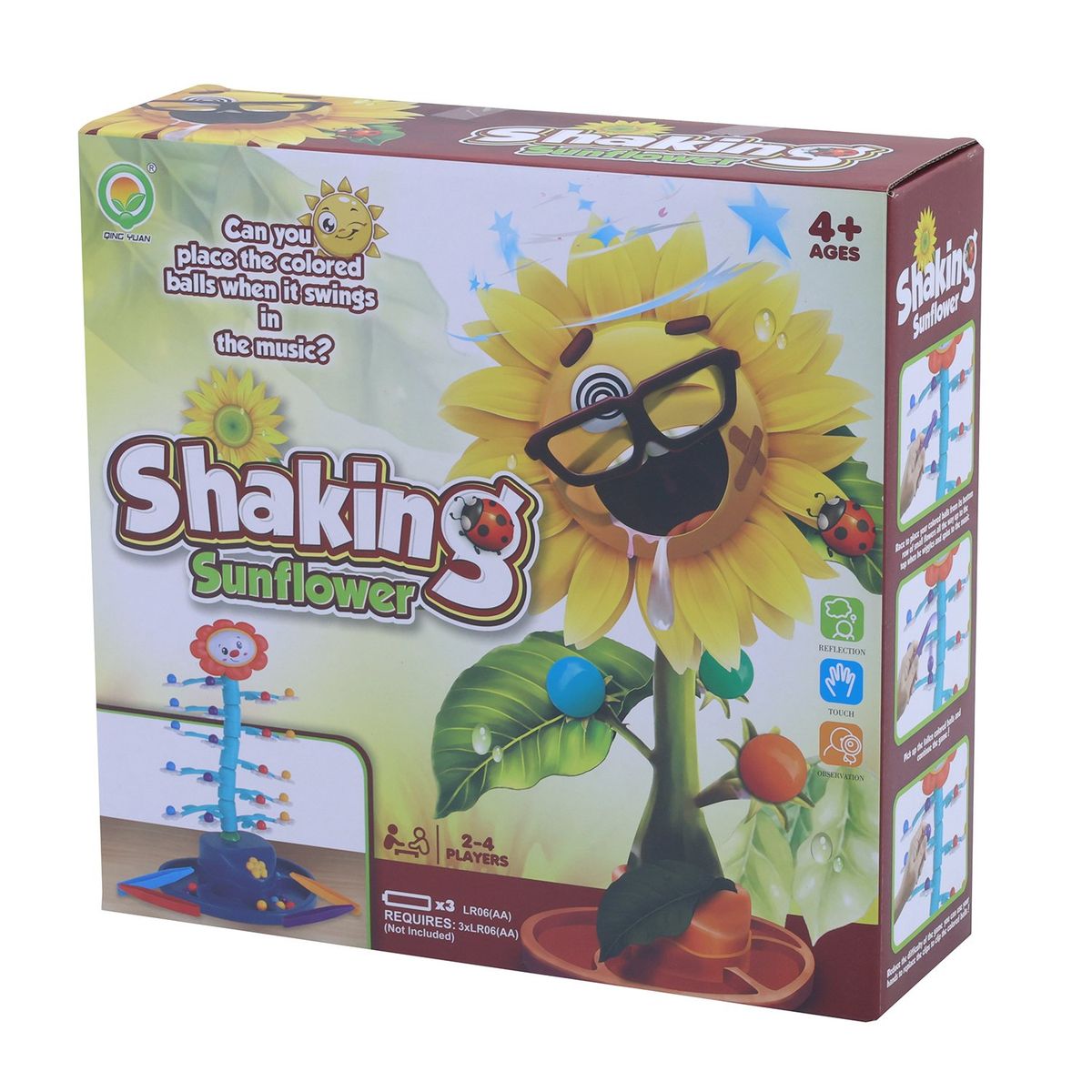  - Juego de mesa Flor bailarina atrapa la bola