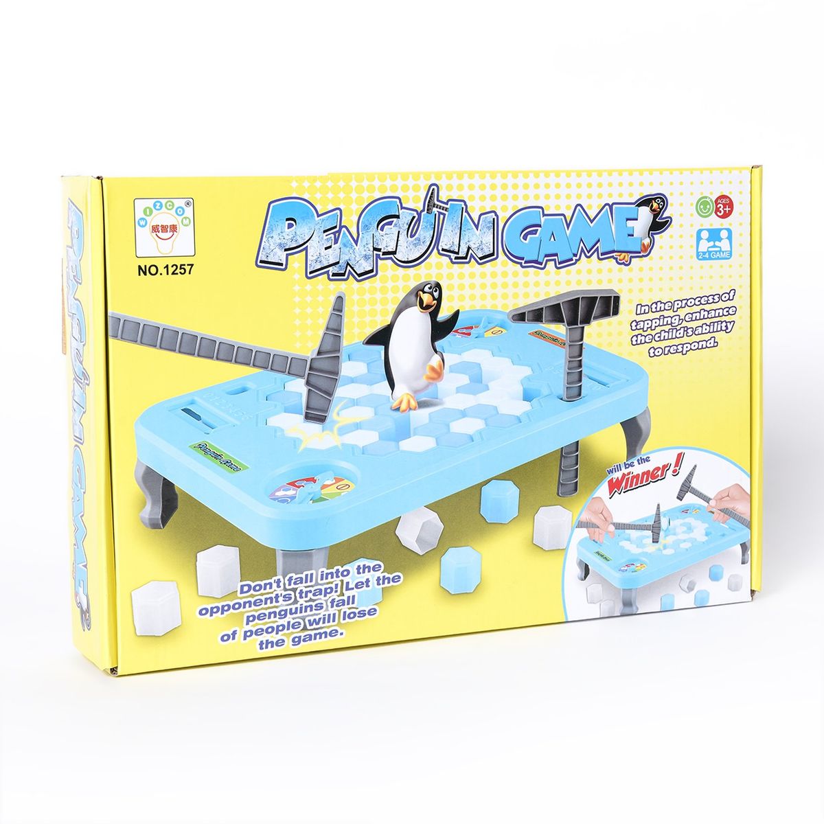  - Juego de mesa familiar pingüino no quiebres el piso