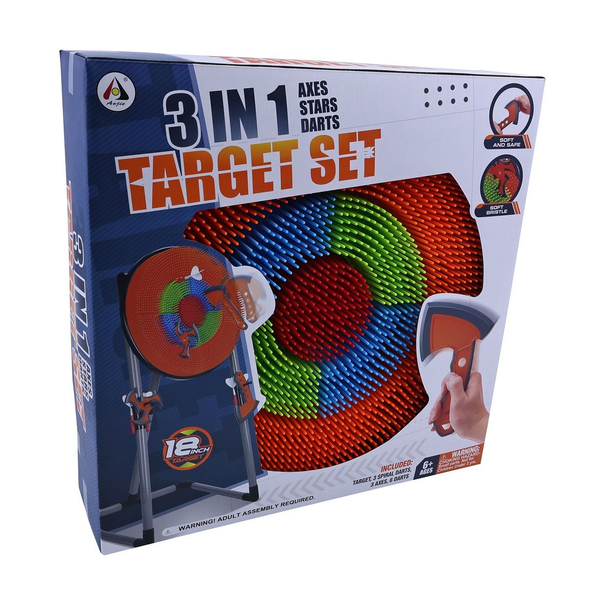  - Juego de tiro al blanco Ninja set 3 en 1