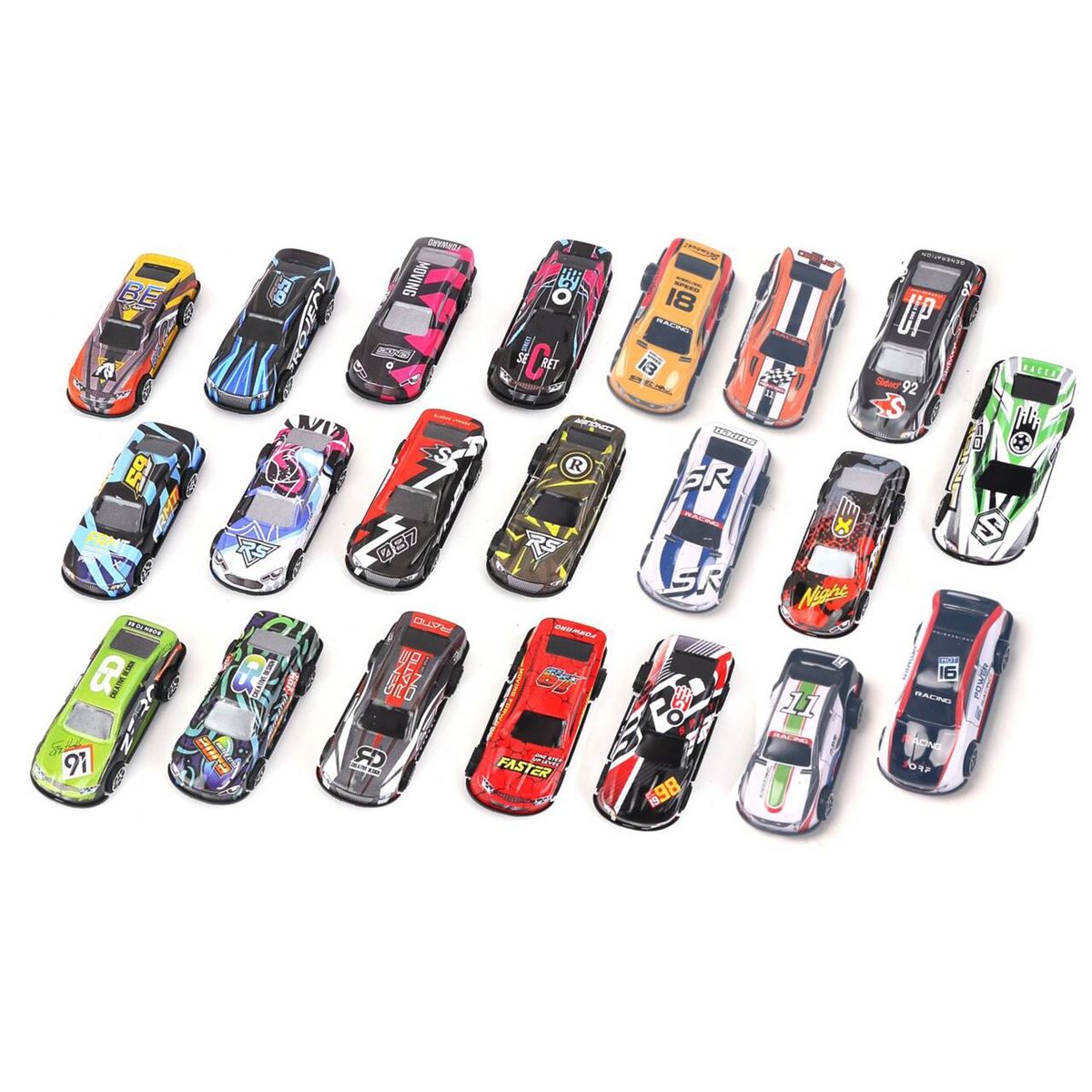 KIDS N PLAY - Set de 50 Vehículos de metal 