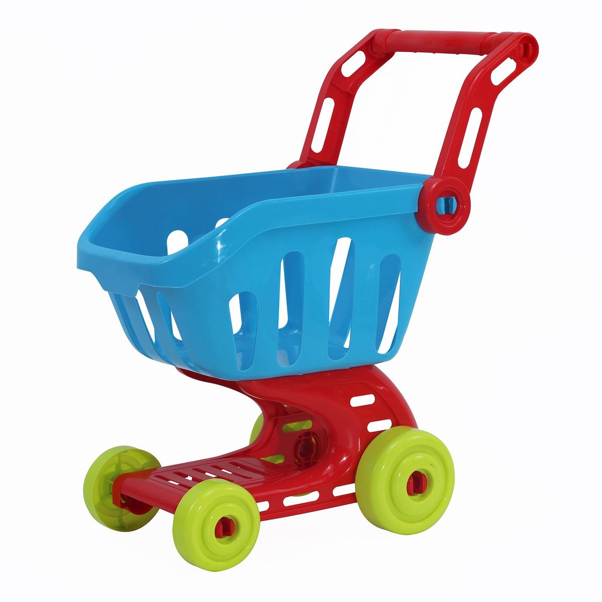 KIDS N PLAY - Carrito de supermercado de juguete para niños con accesorios