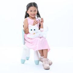Mimi Mimitos, Peluche Interactivo. La Gatita Más Adorable, Luces, Sonido Y Movimiento, Color Muy Suave, Maúlla Y Mueve La Cola., Disponible en todas las sucursales, Contamos con DELIVERY y envíos a
