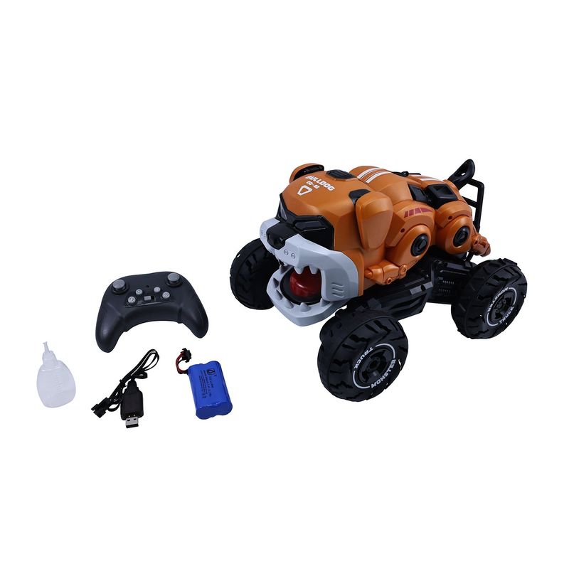 KIDS N PLAY - Carro Rc Bull Dog Cool Sray Function 2.4Ghz Orange Kids'N Play 