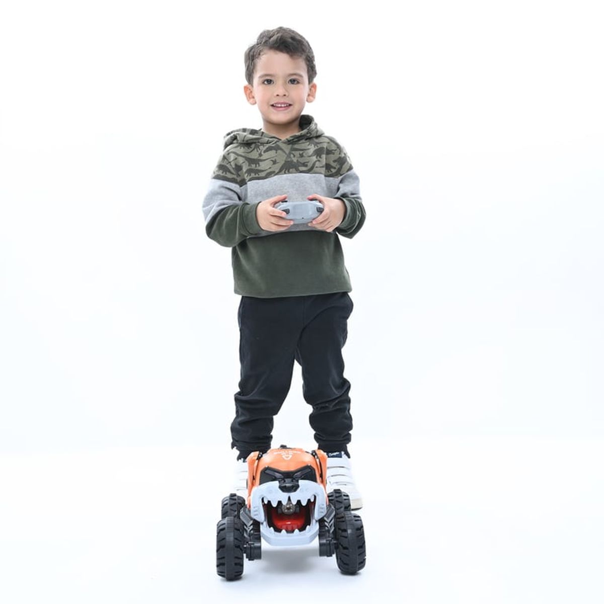 KIDS N PLAY - Carro Rc Bull Dog Cool Sray Function 2.4Ghz Orange Kids'N Play 