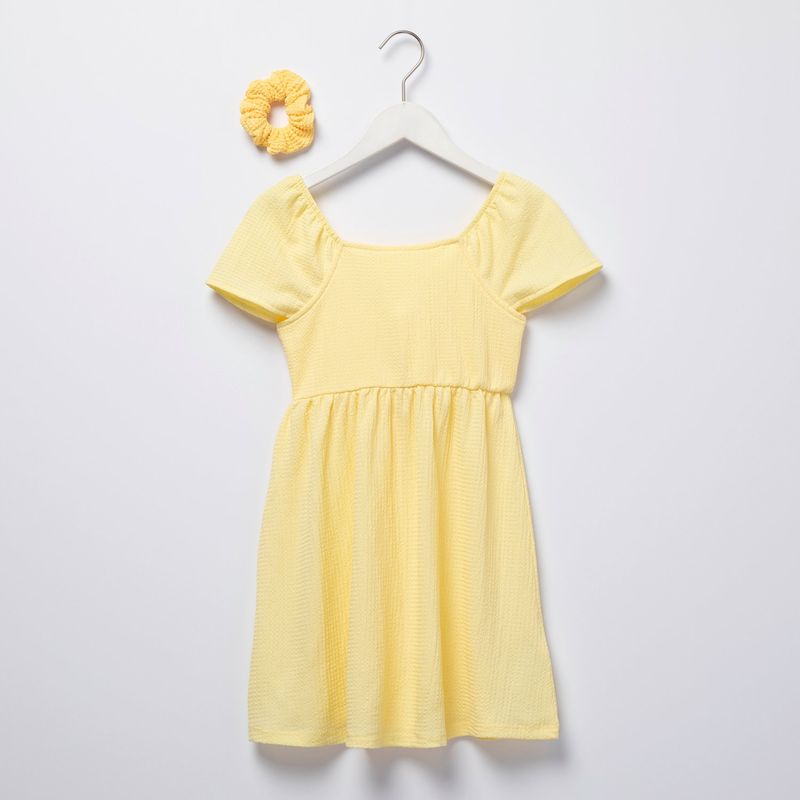 YAMP - Vestido Niña Con accesorio Manga corta Yamp