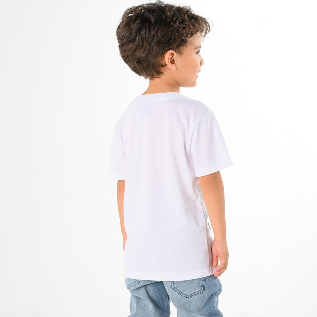 LILO & STITCH - Camiseta para Niño Manga corta Lilo & Stitch de Algodón 