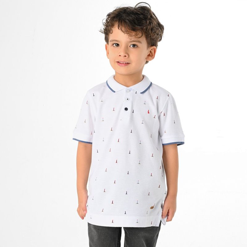 CONIGLIO - Camiseta polo Niño Manga corta Algodón Coniglio