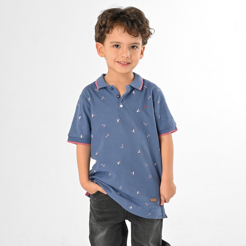 CONIGLIO - Camiseta polo Niño Manga corta Algodón Coniglio