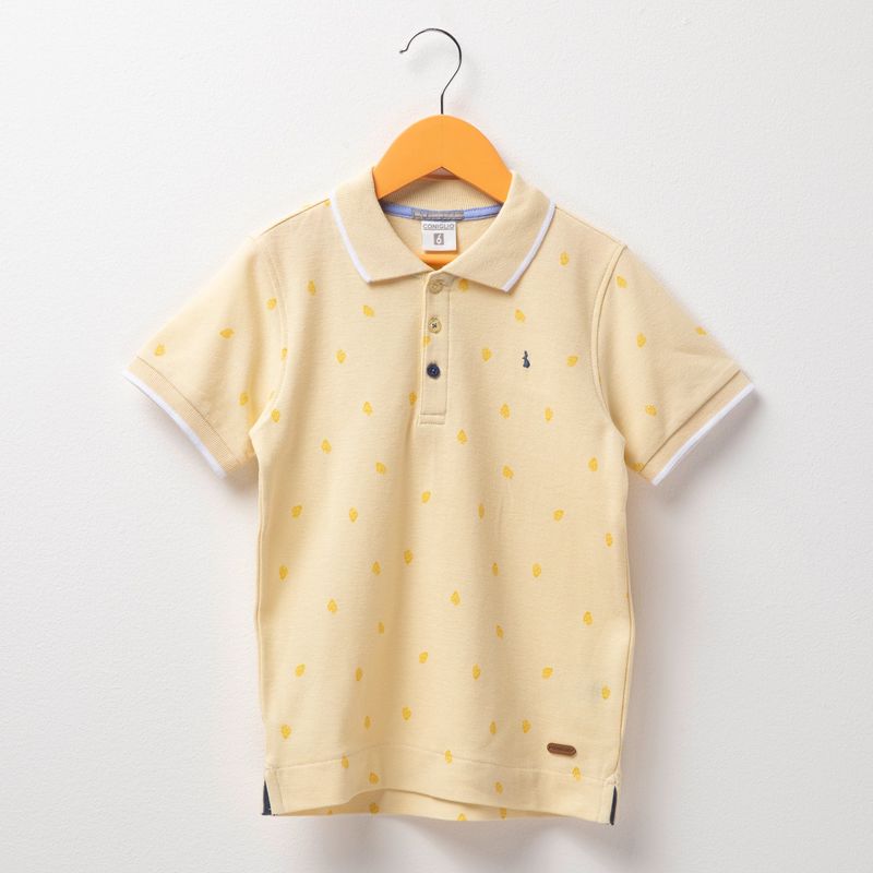 CONIGLIO - Camiseta polo Niño Manga corta Algodón Coniglio