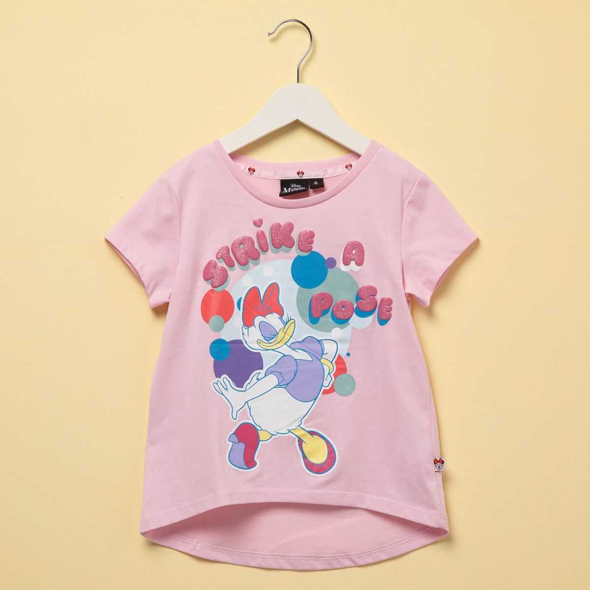 MINNIE - Camiseta Niña Manga corta en Algodón Minnie