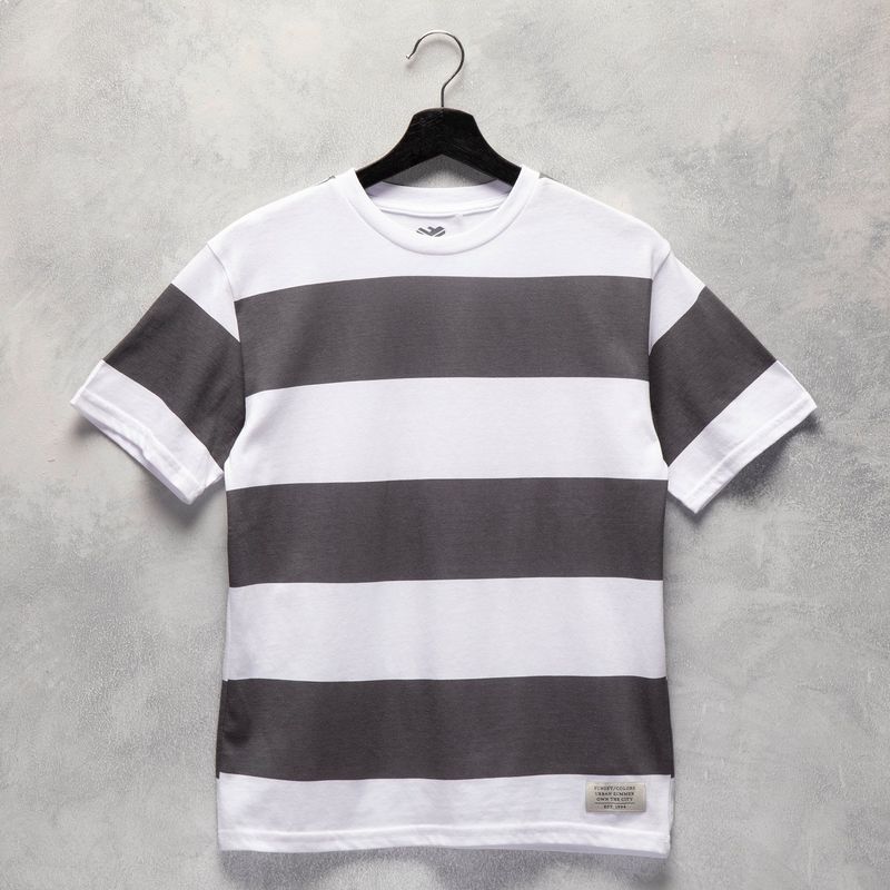 FEDERATION - Camiseta Niño de Rayas Manga corta Algodón Federation