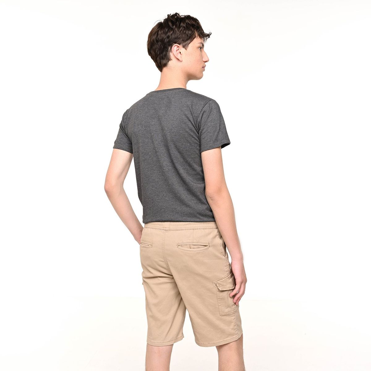 FEDERATION - Bermuda Niño con Estampado Cintura elásticada Algodón Federation