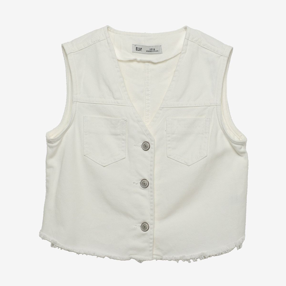 ELV - Chaleco Niña Algodón ELV