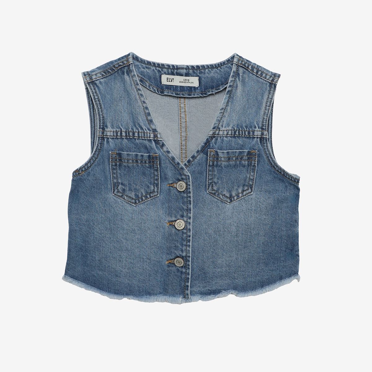 ELV - Chaleco Niña Algodón ELV