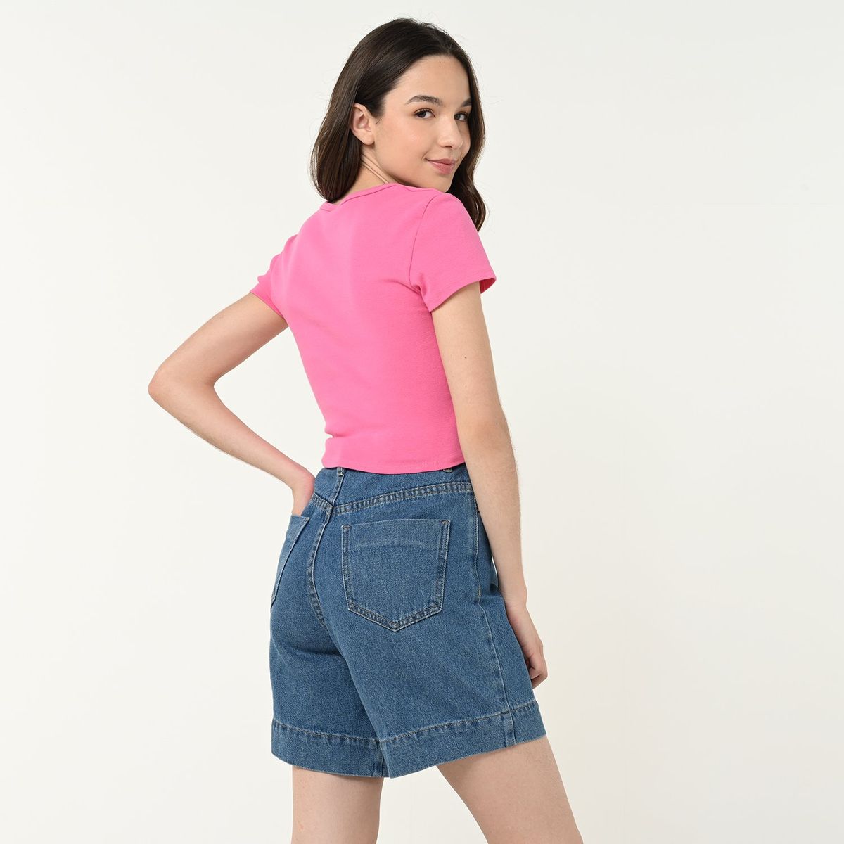 ELV - Top Niña con Estampado Manga corta Algodón ELV