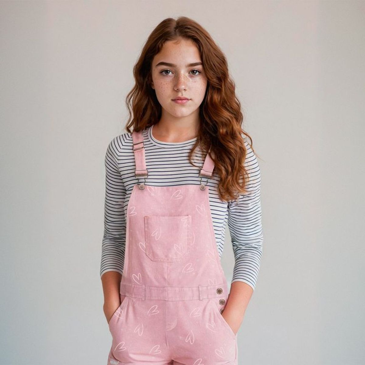 ELV - Jardinera Niña Algodón ELV