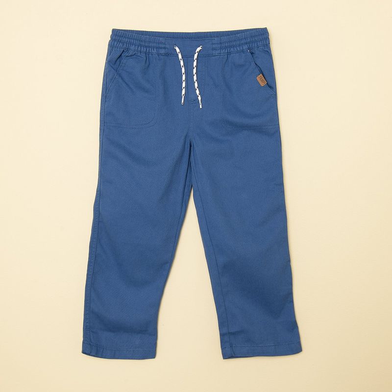 YAMP - Pantalón Niño Cintura elásticada de Algodón Yamp