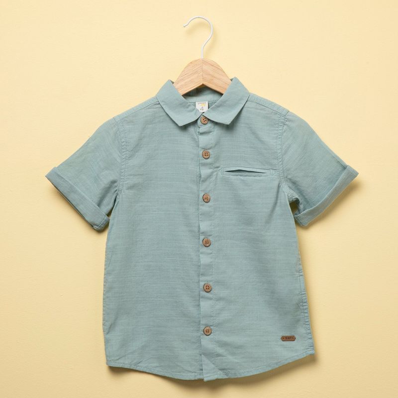 YAMP - Camisa Niño Manga corta Algodón Yamp