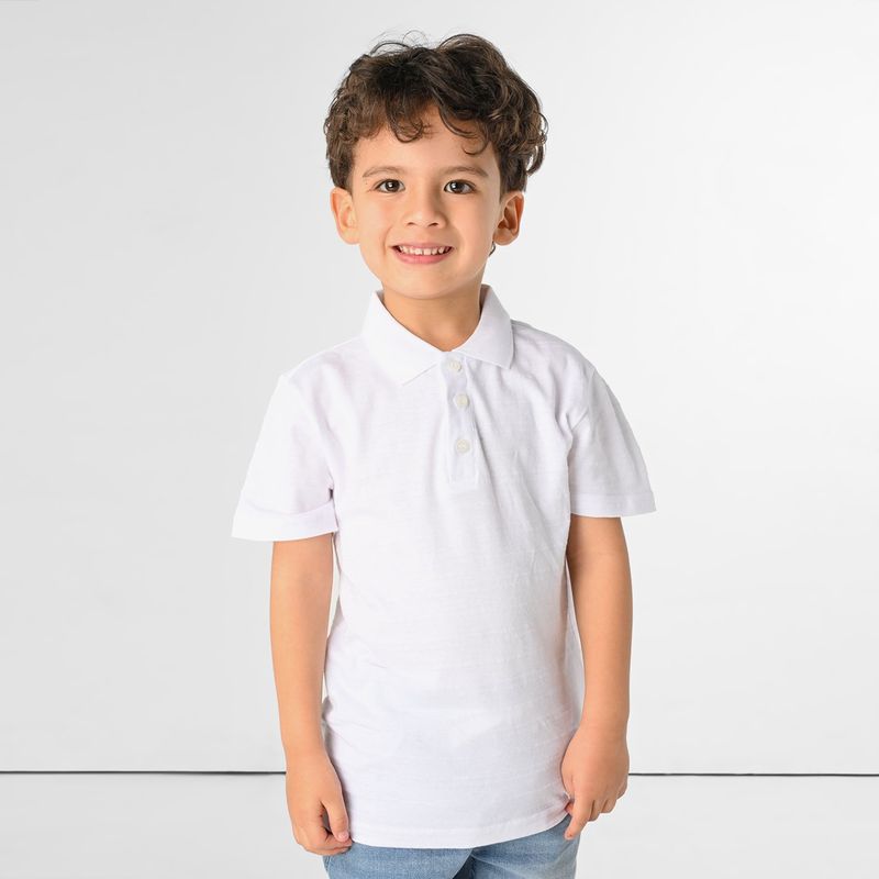 YAMP - Camiseta polo Niño Manga corta Algodón Yamp