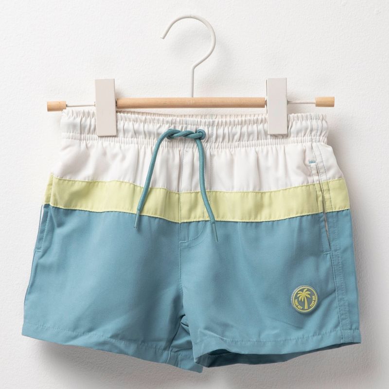 YAMP - Pantaloneta de baño Niño Cintura elásticada Yamp