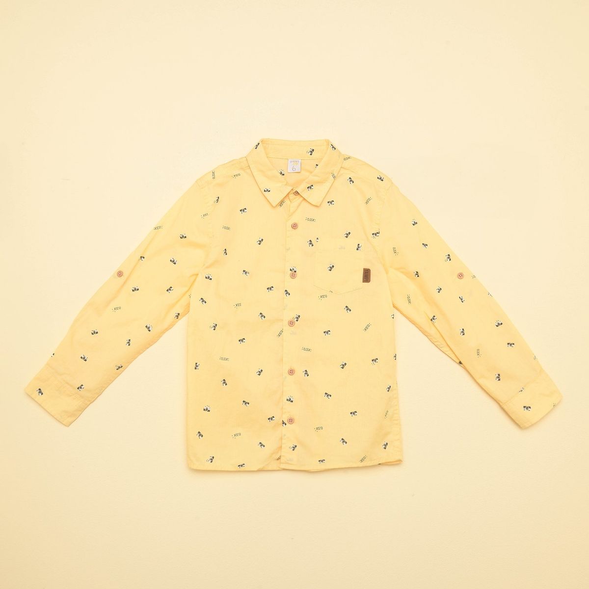 YAMP - Camisa Niño Manga larga Algodón Yamp