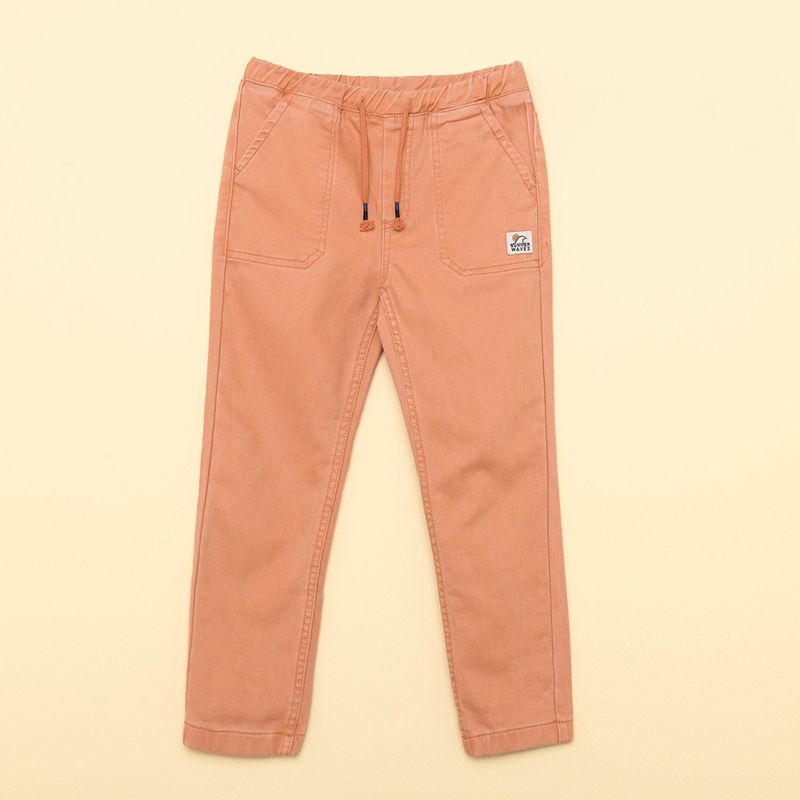 YAMP - Pantalón Niño Cintura elásticada de Algodón Yamp