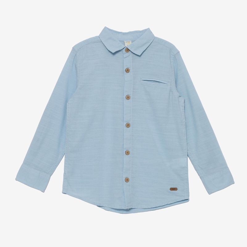 YAMP - Camisa Niño Manga larga Algodón Yamp